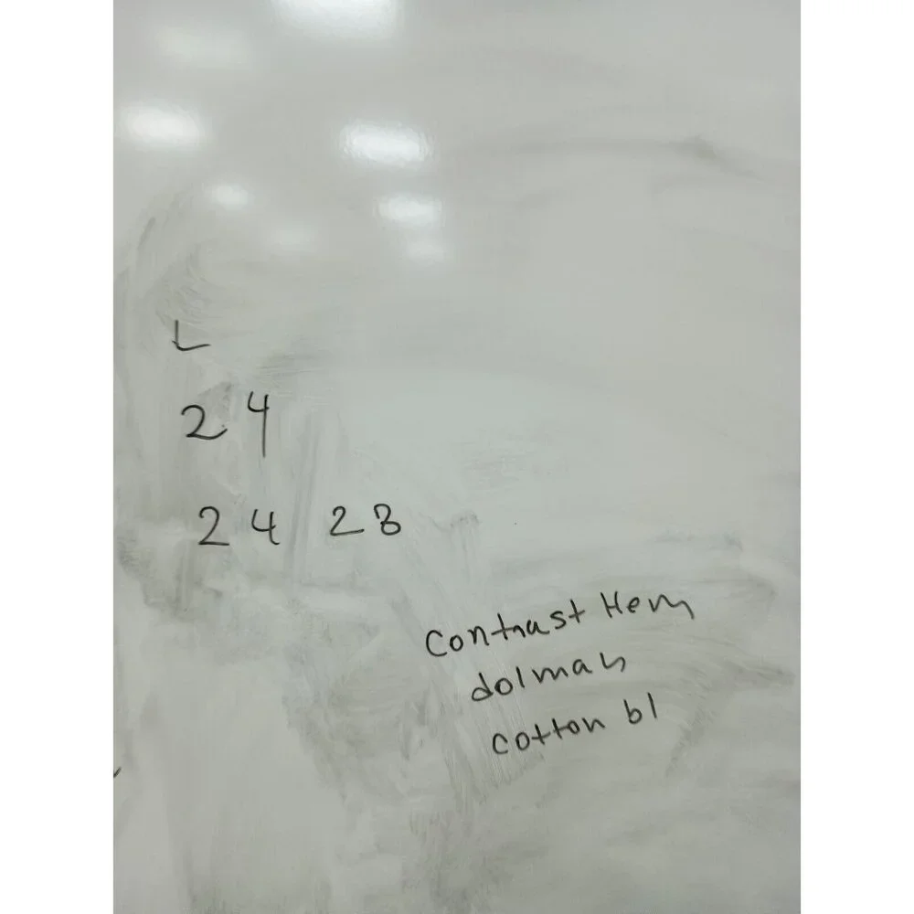 Anthropologie LIli's Closet Womens Top Large Gray‎ Striped Hem Pullover BOHO - Picture 11 of 11